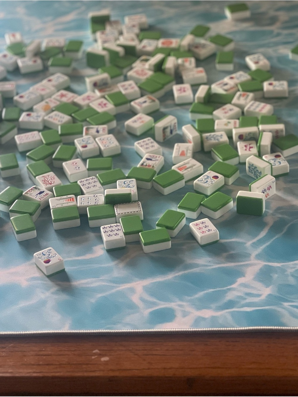 Beachside fun Mahjong Tiles Set